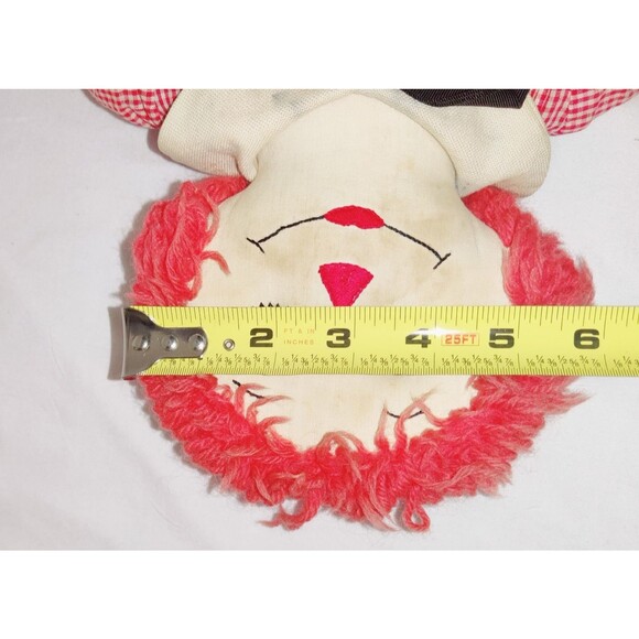 Vintage Handmade Raggedy Ann and Andy Dolls 20 Inches Pre-Owned - Picture 12 of 16